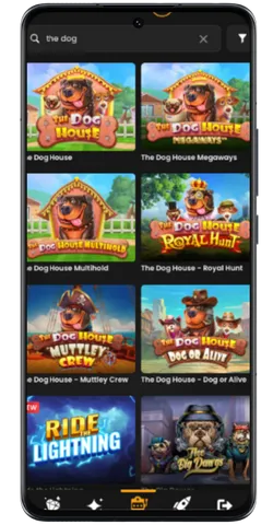 dog themed slot search